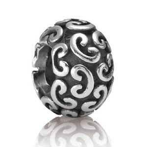 PANDORA - Silver Feeling Groovy Charm #790400 [Retired]